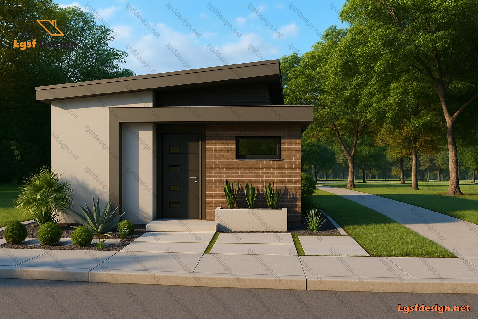 LSF house plan D60110