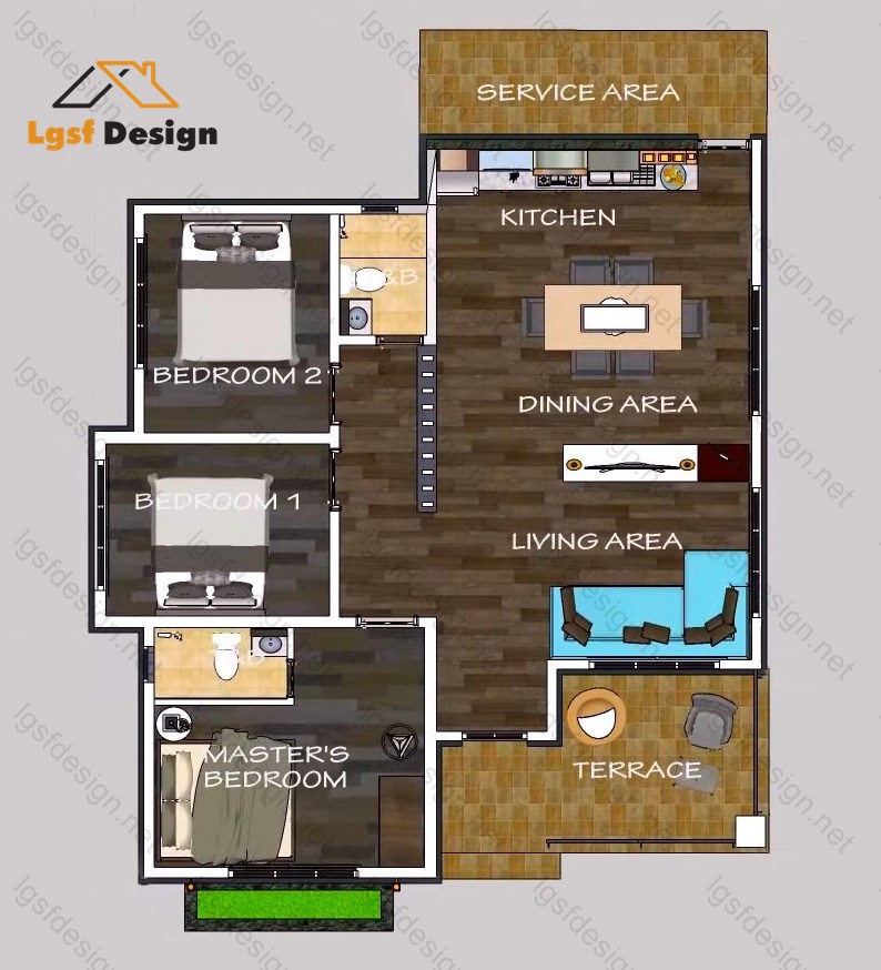 D105320 floor plan