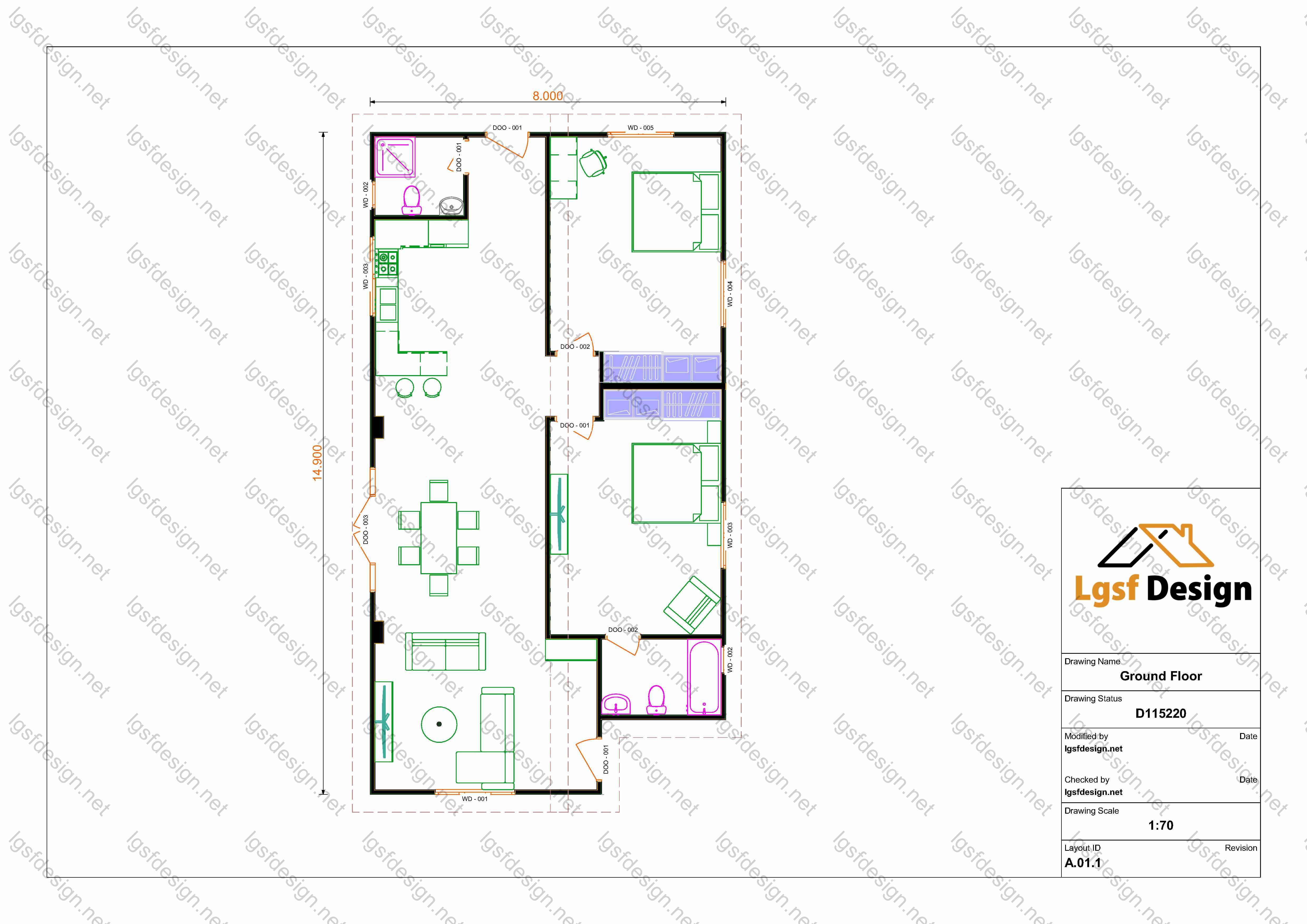 D115220 floor plan