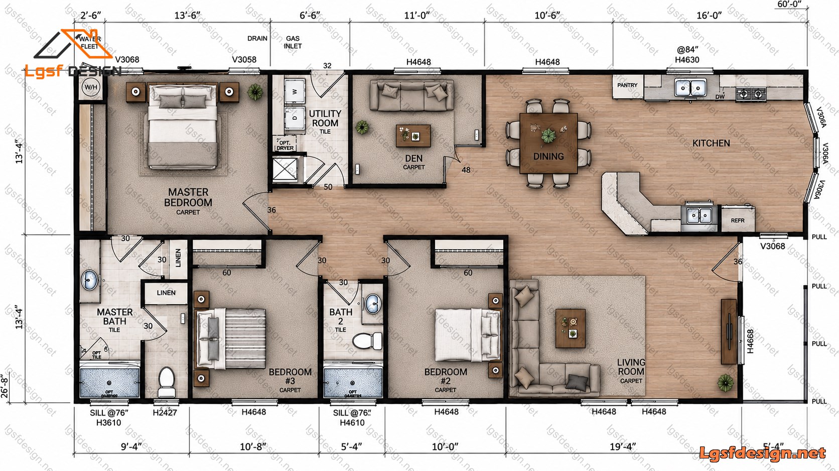 D151320 floor plan