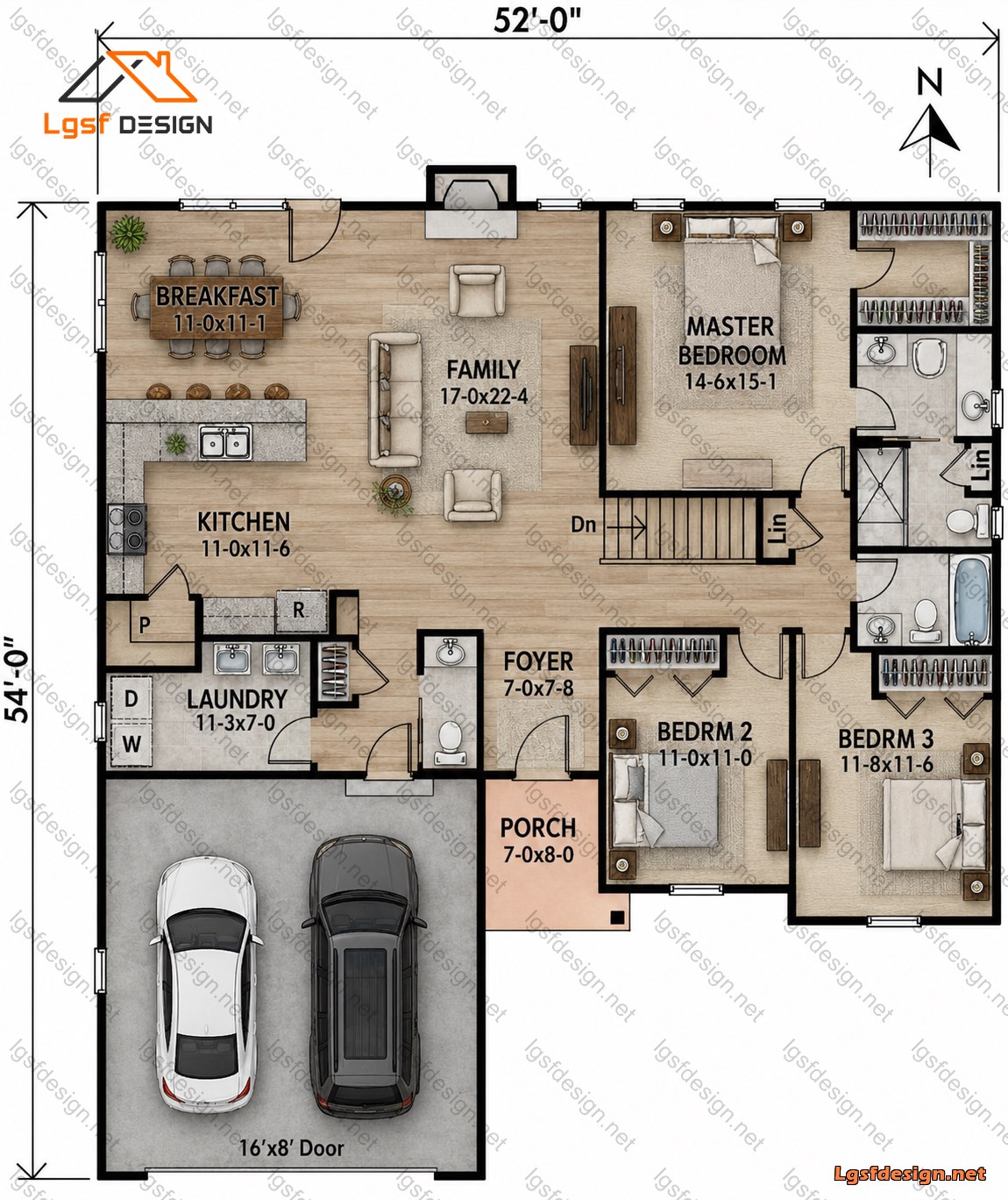 D242332 floor plan