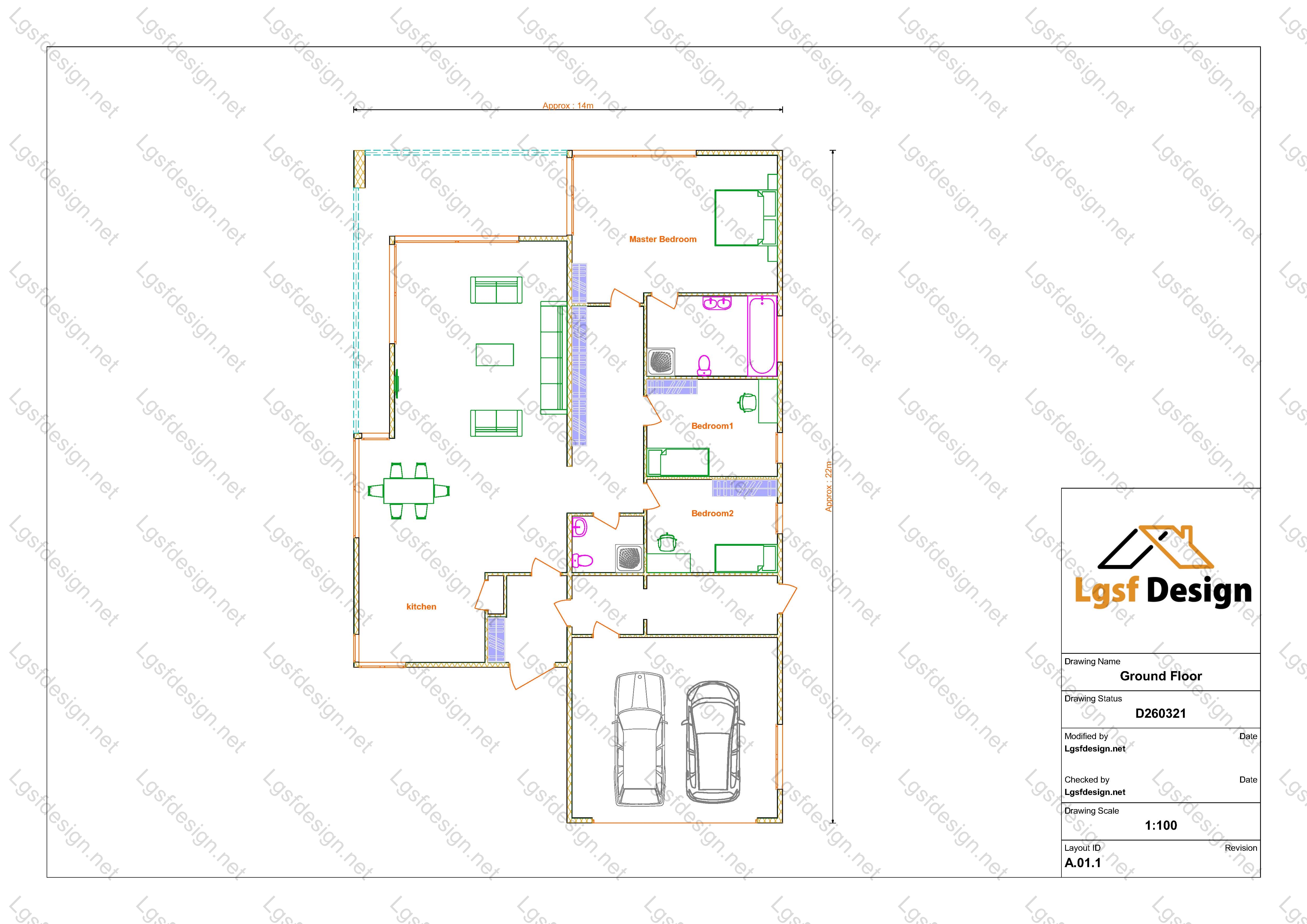 D260321 floor plan