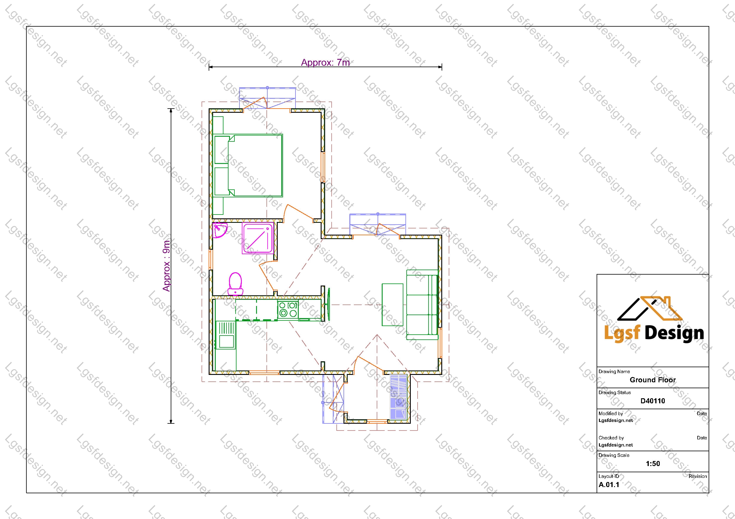 D40110 floor plan