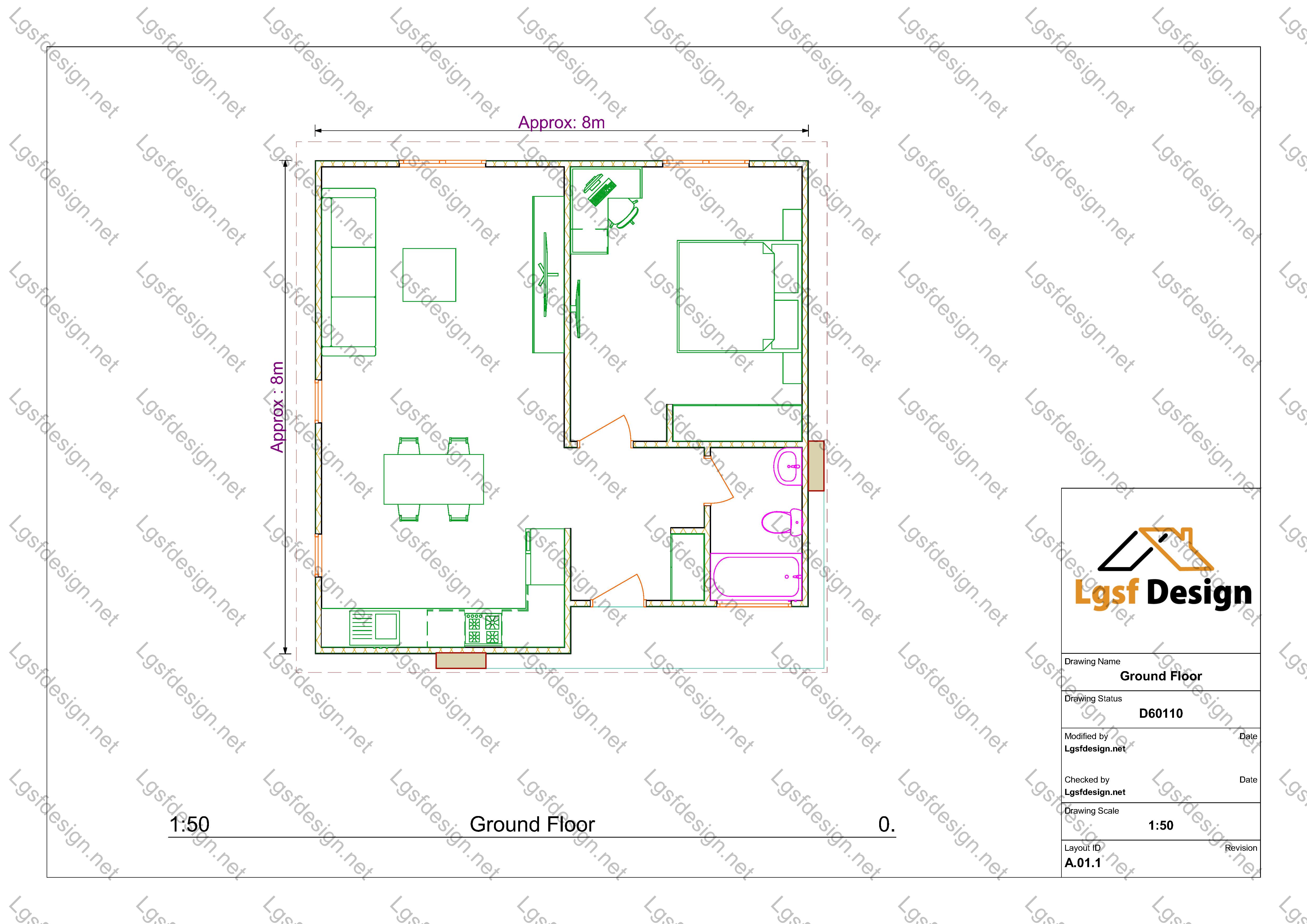 D60110 floor plan