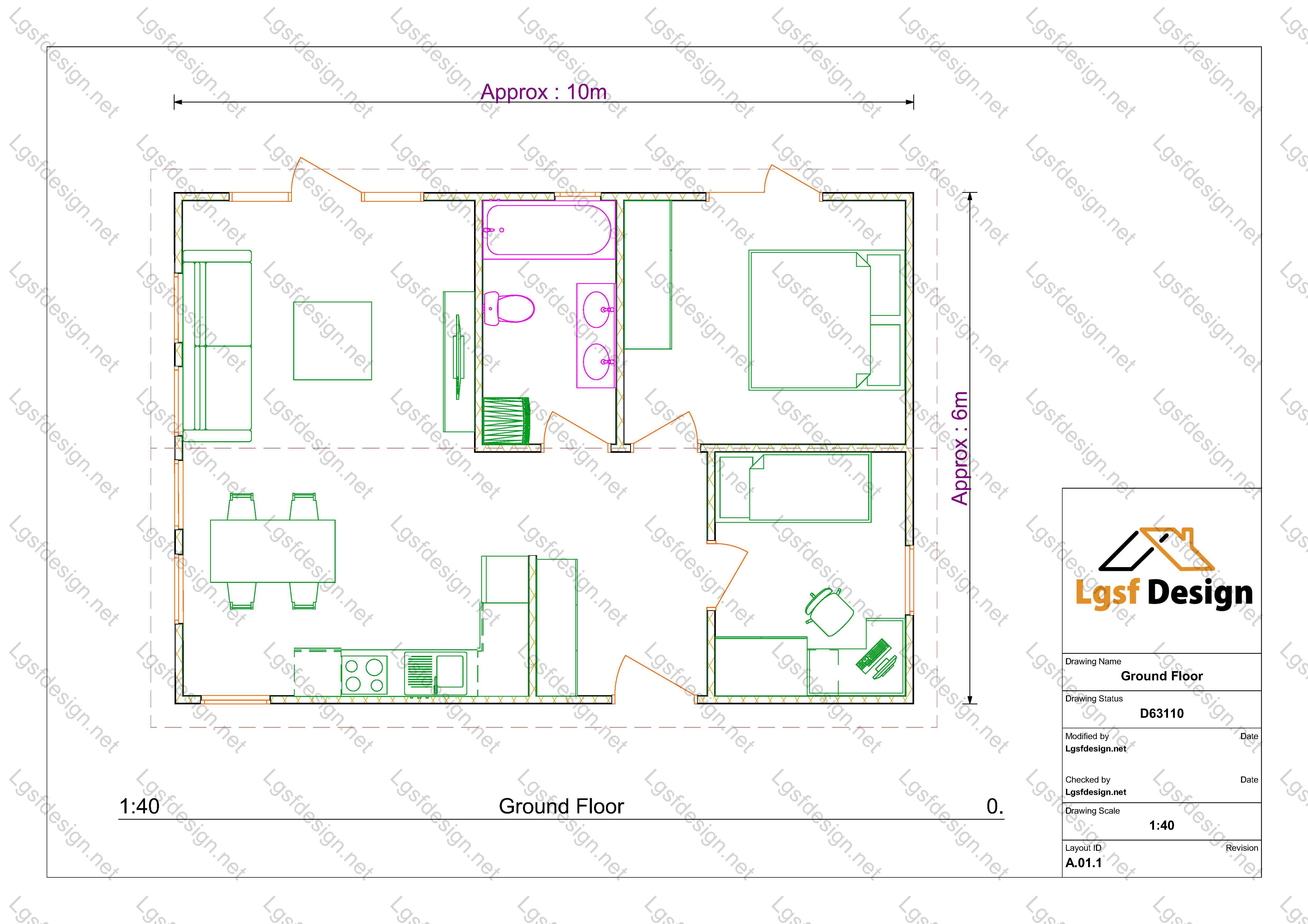 D63110 floor plan