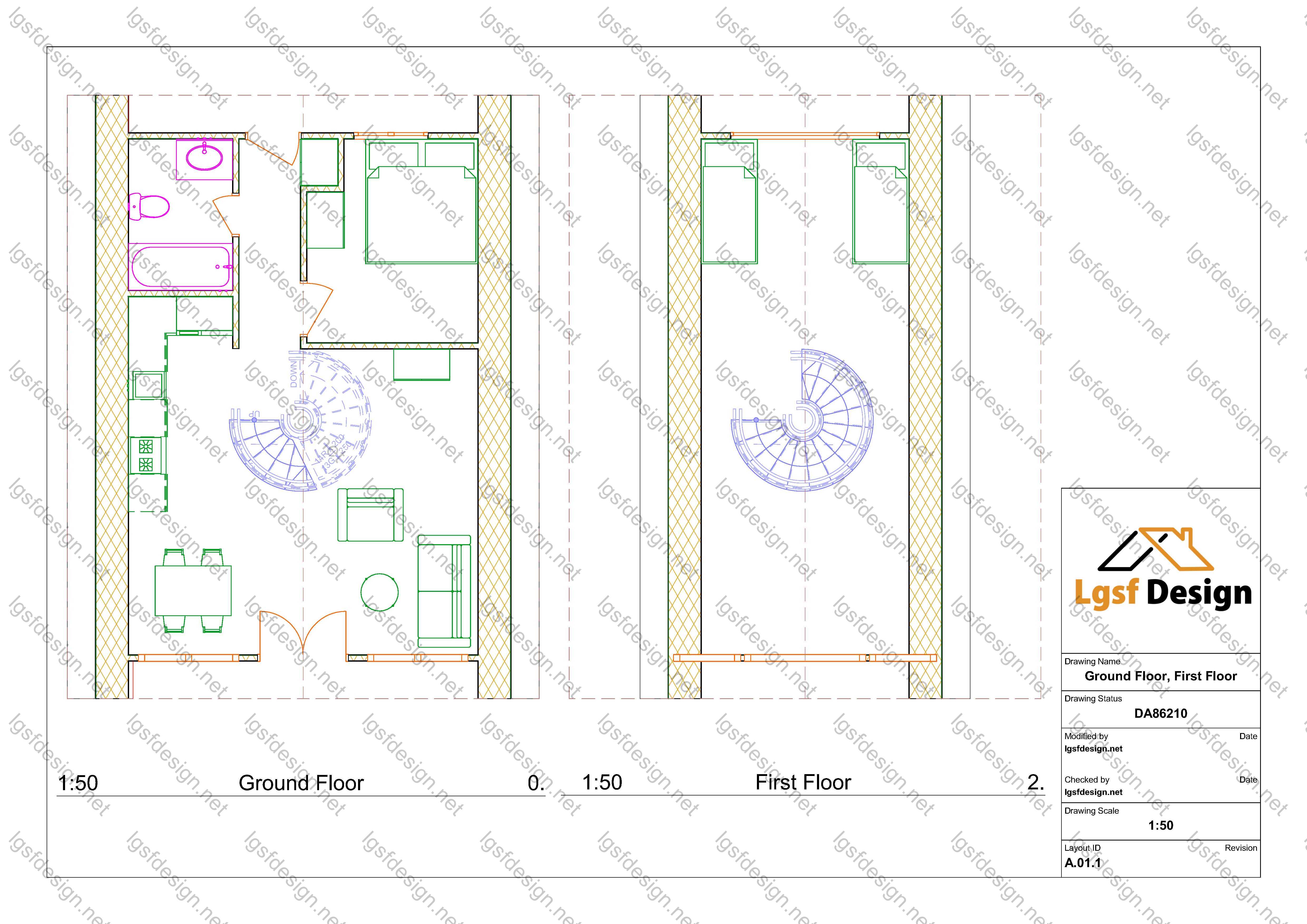 D86210 floor plan