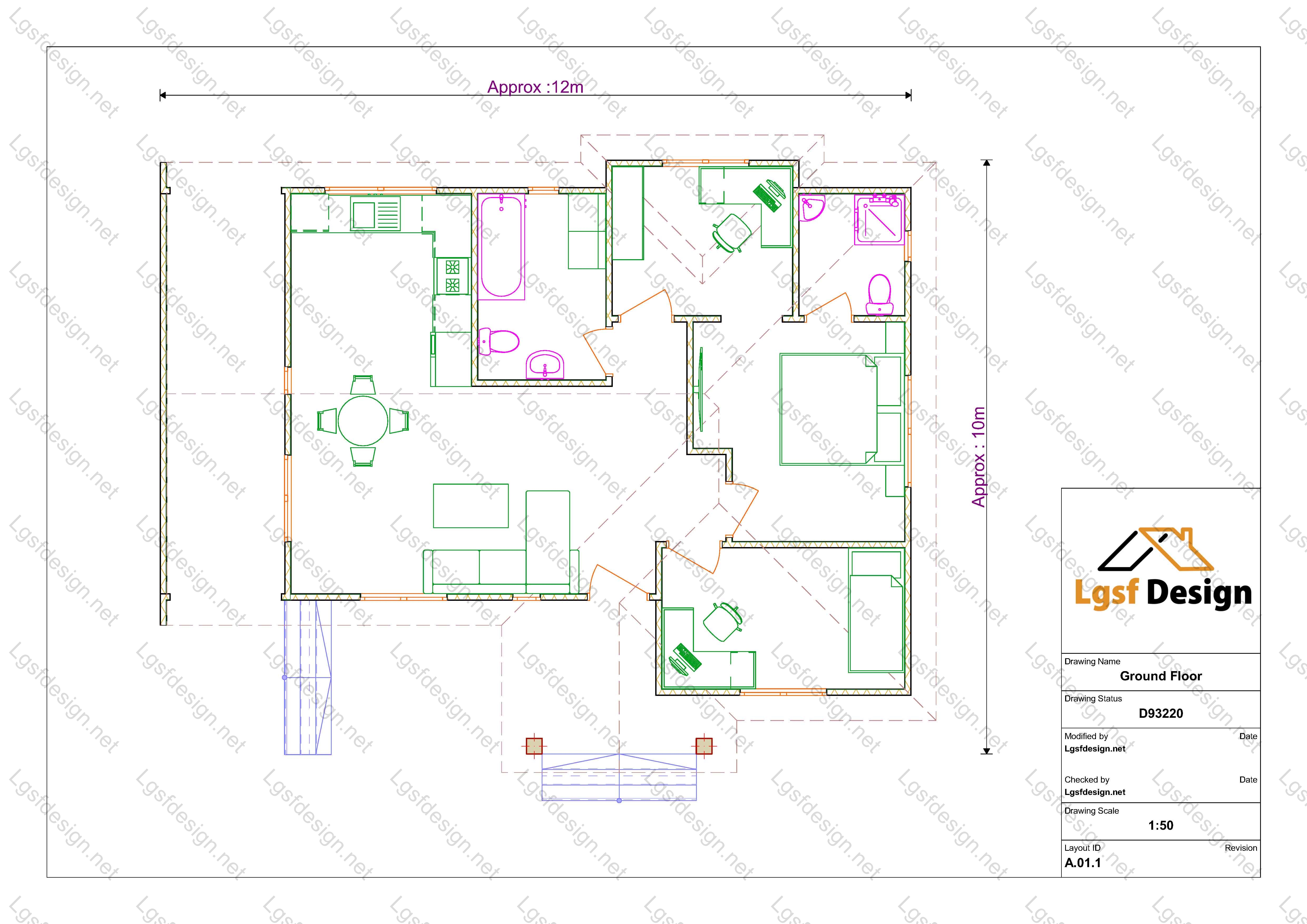 D93220 floor plan