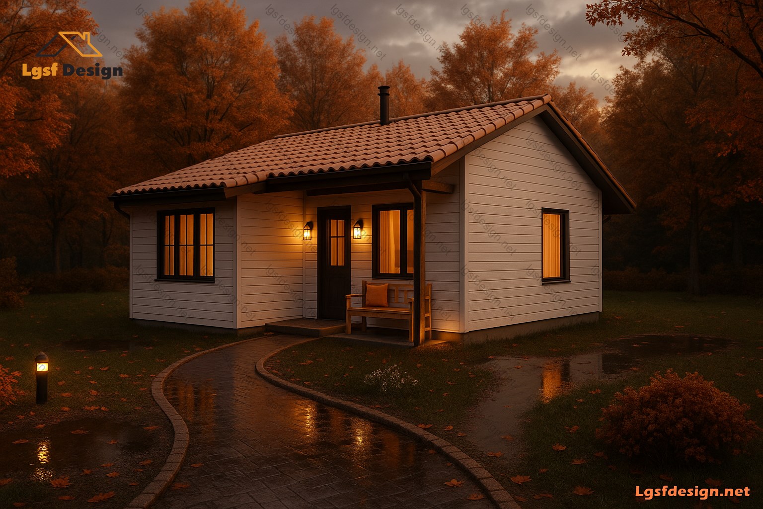 LSF house plan D120210 gallery image 4