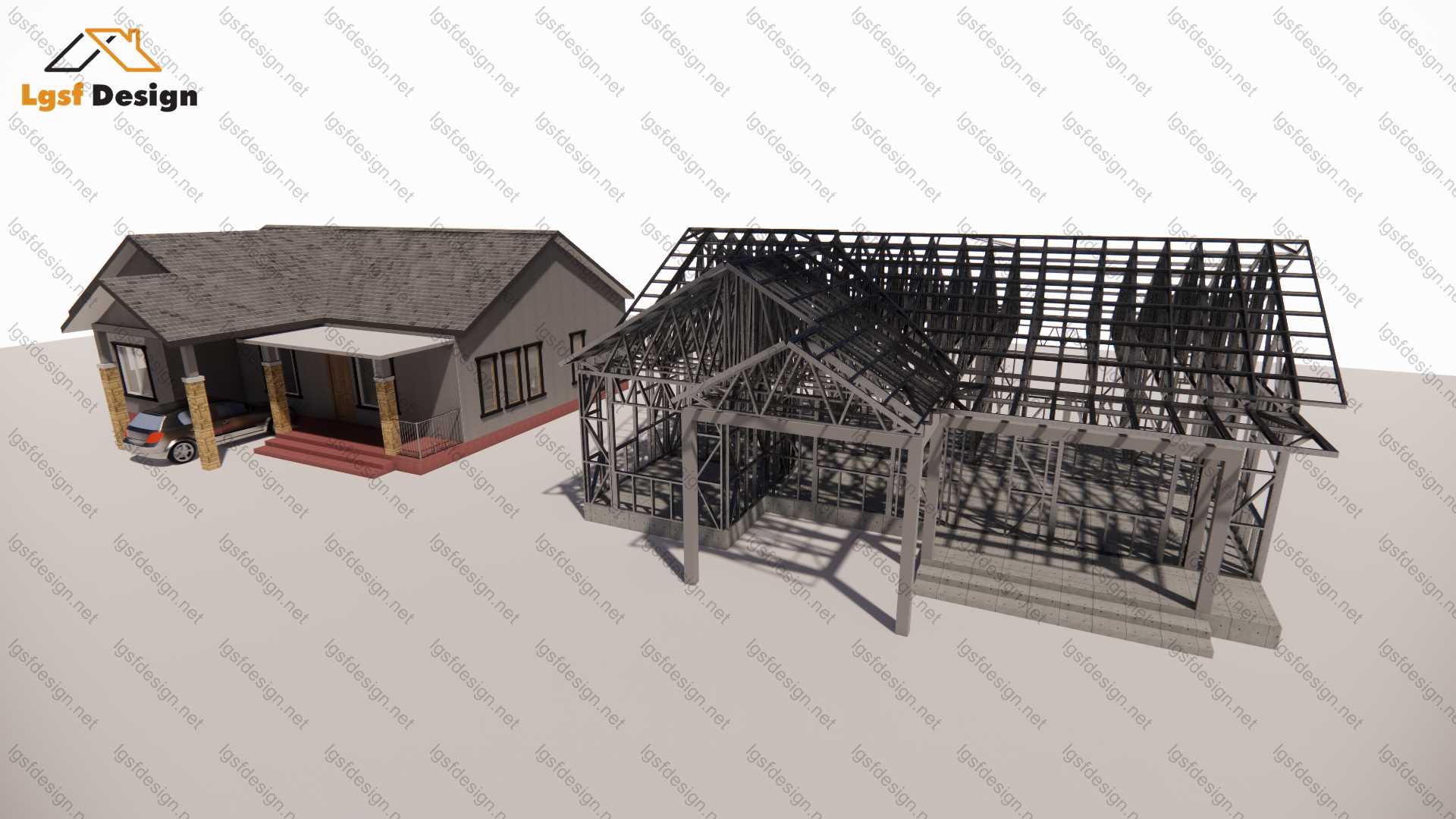 LSF house plan D145321 gallery image 5