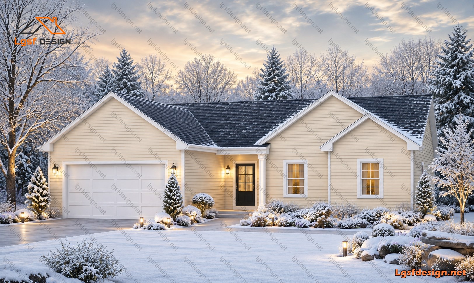 LSF house plan D242332 gallery image 2