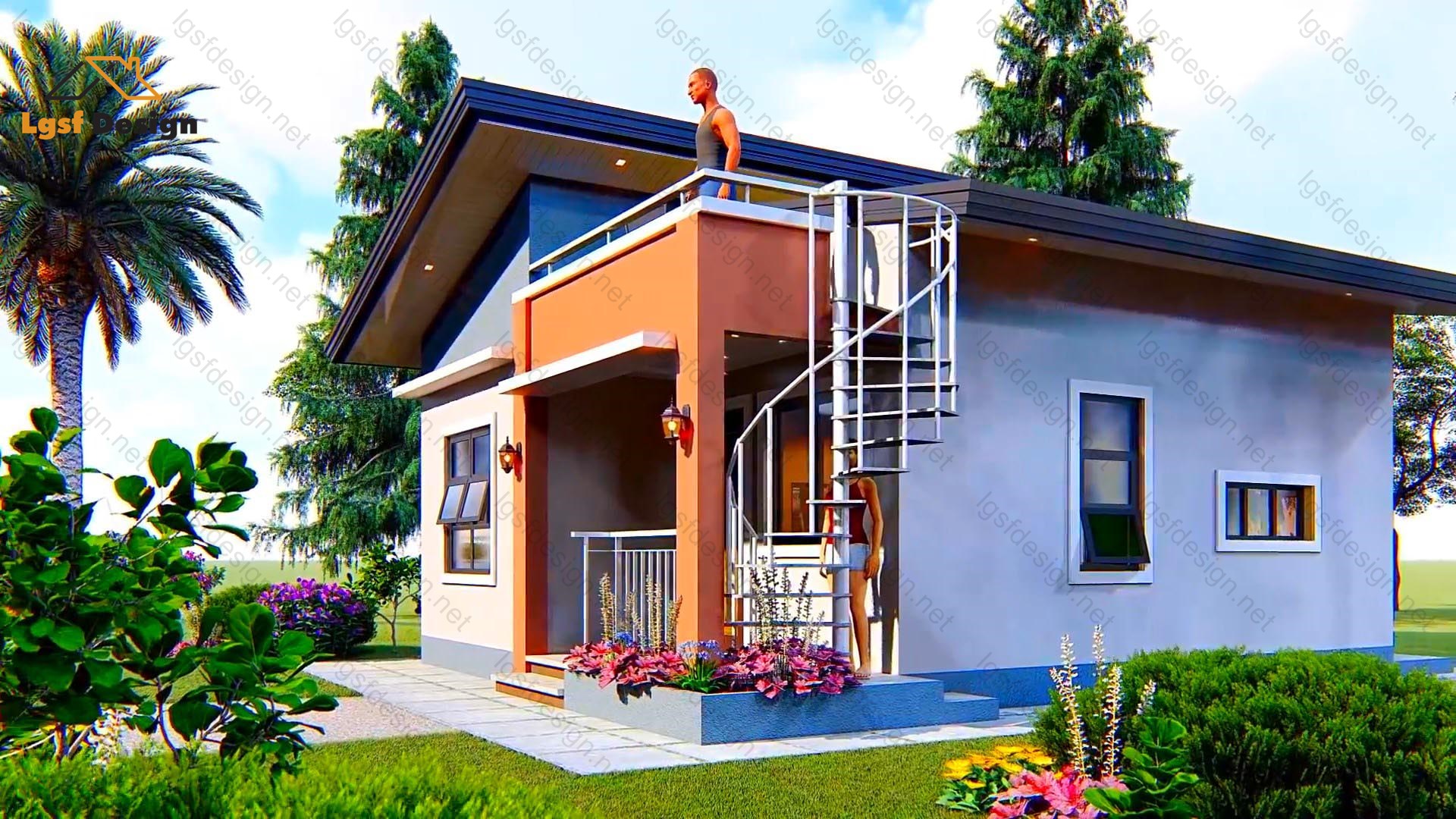 LSF house plan D42210 gallery image 2
