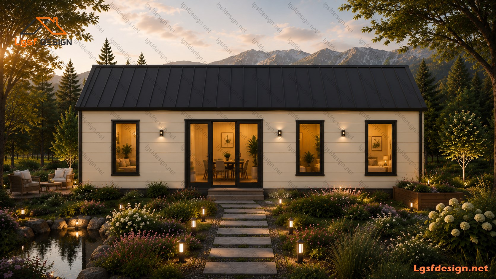 LSF house plan D502100 gallery image 2