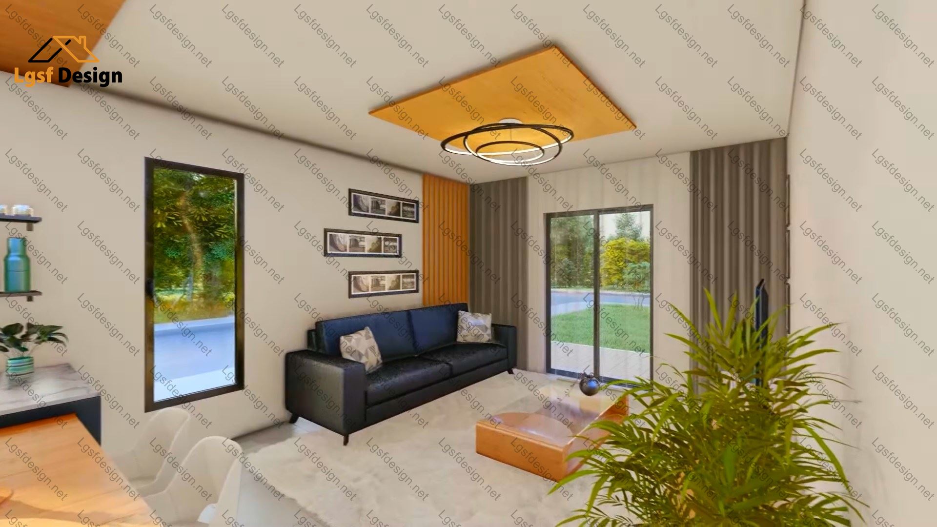 LSF house plan D60110 gallery image 10