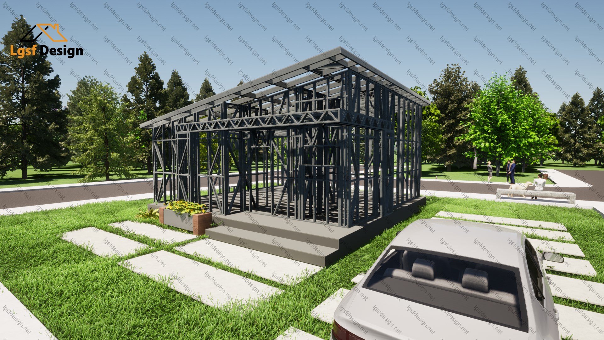 LSF house plan D60110 gallery image 13