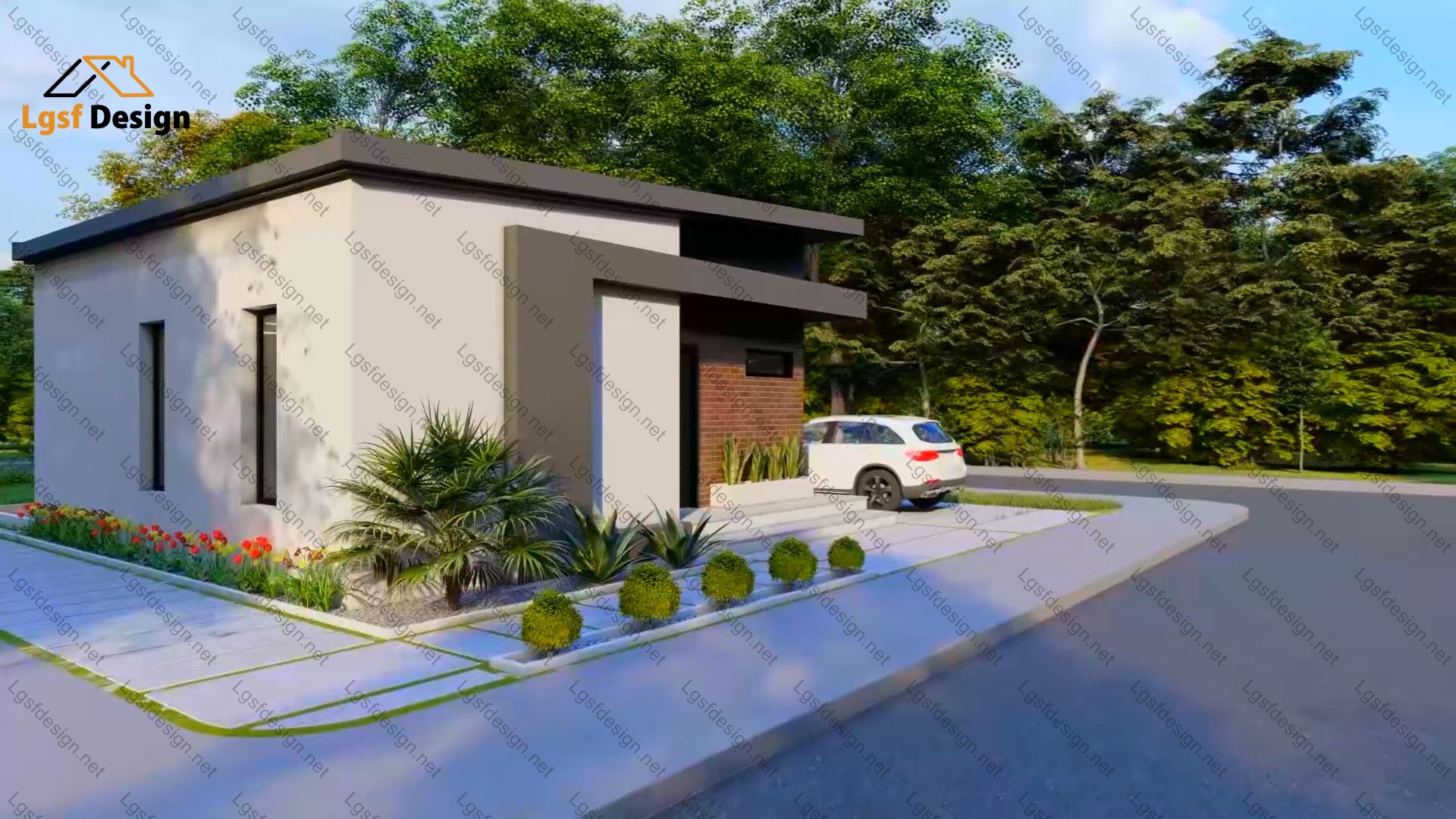 LSF house plan D60110 gallery image 4