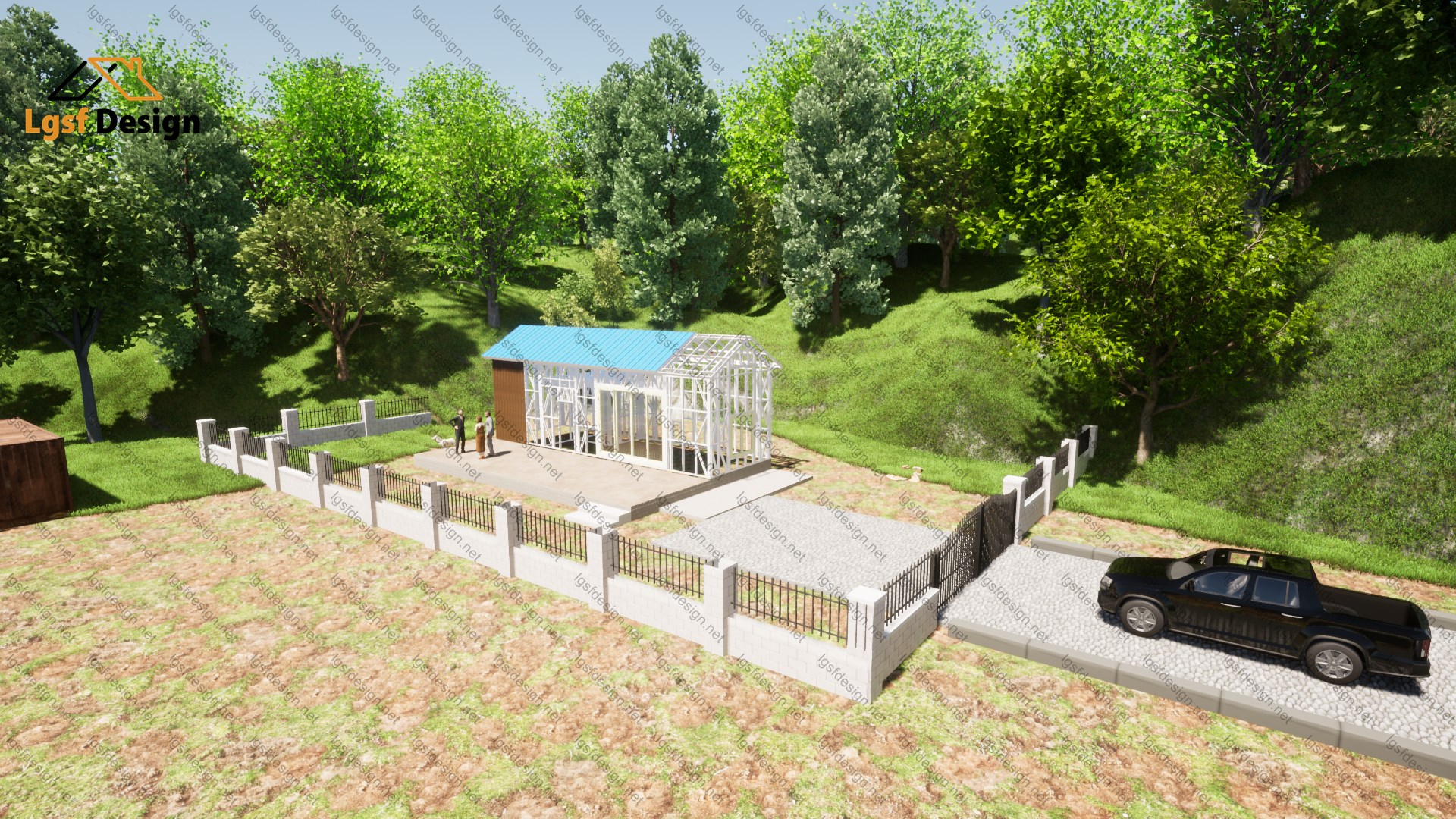 LSF house plan D60210 gallery image 10
