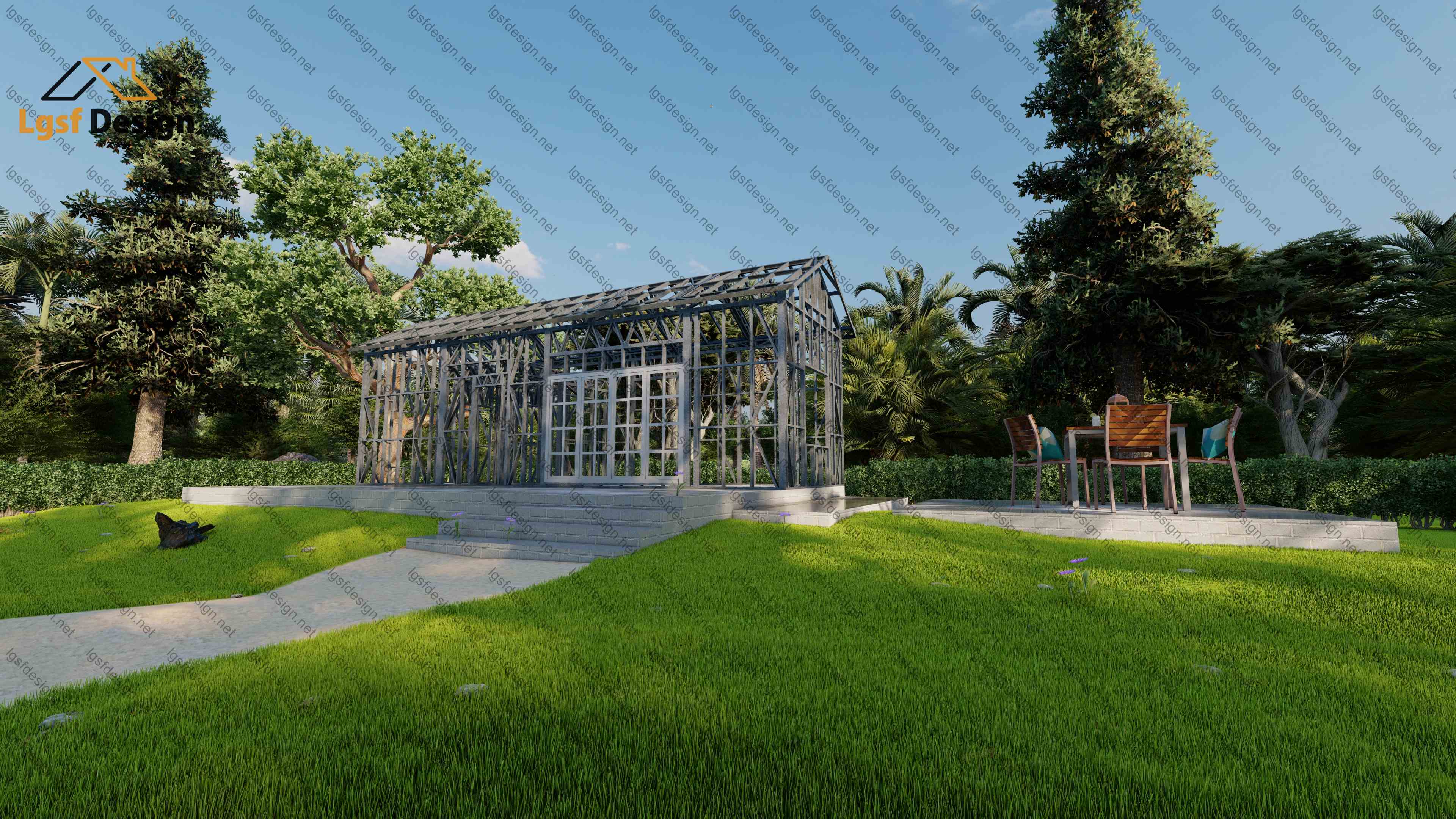 LSF house plan D60210 gallery image 15