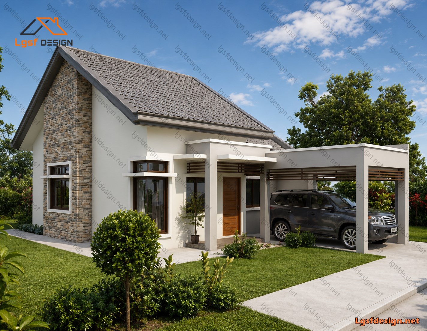 LSF house plan D63210 gallery image 2