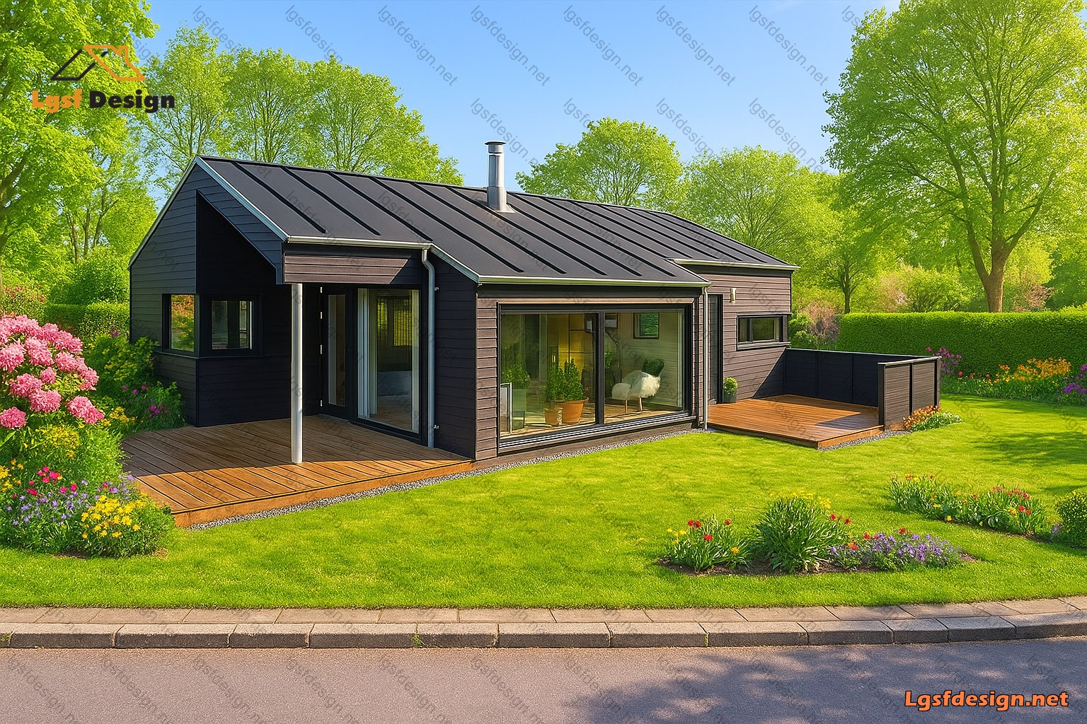 LSF house plan D65210 gallery image 2