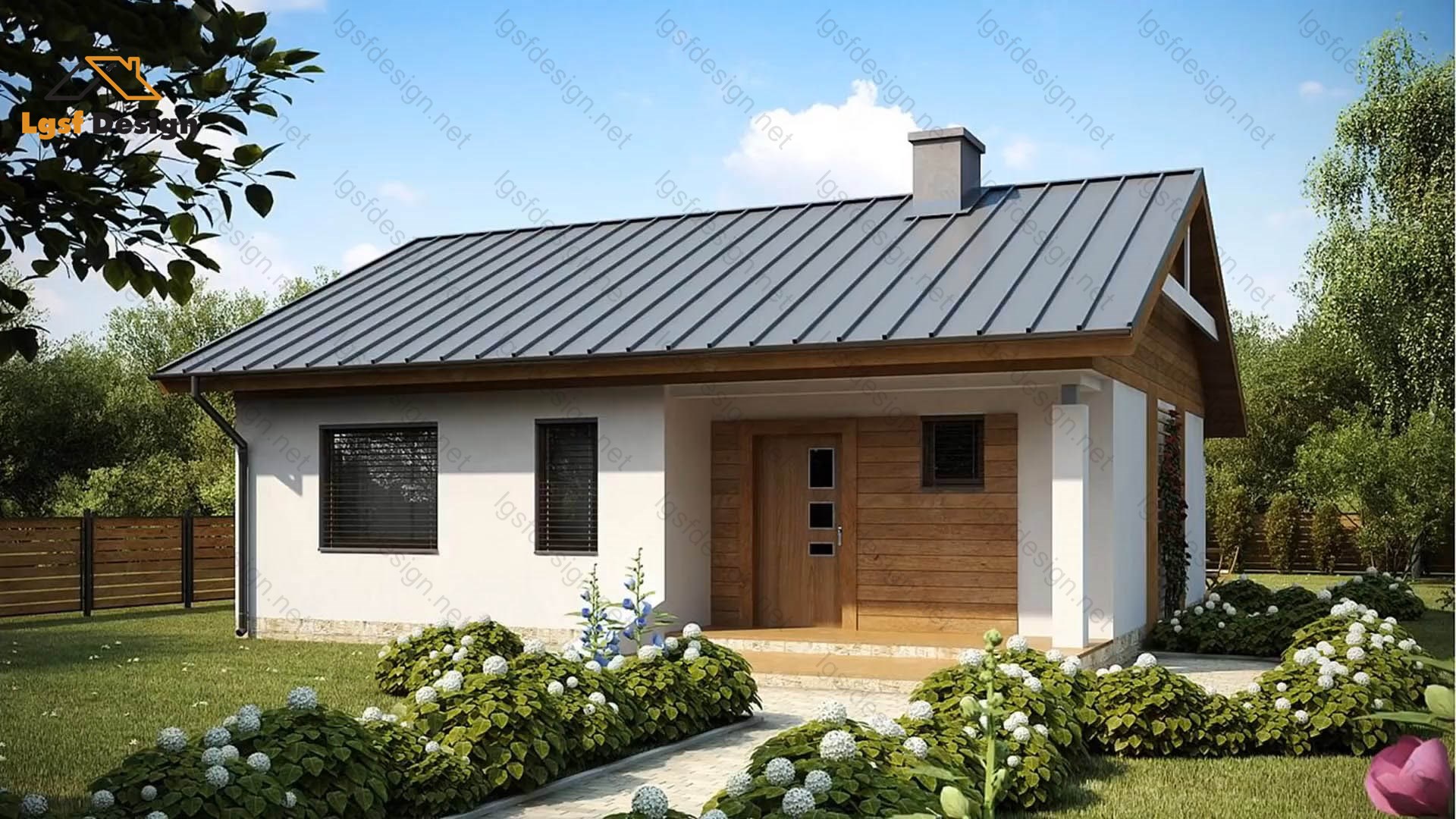 LSF house plan D80210 gallery image 2