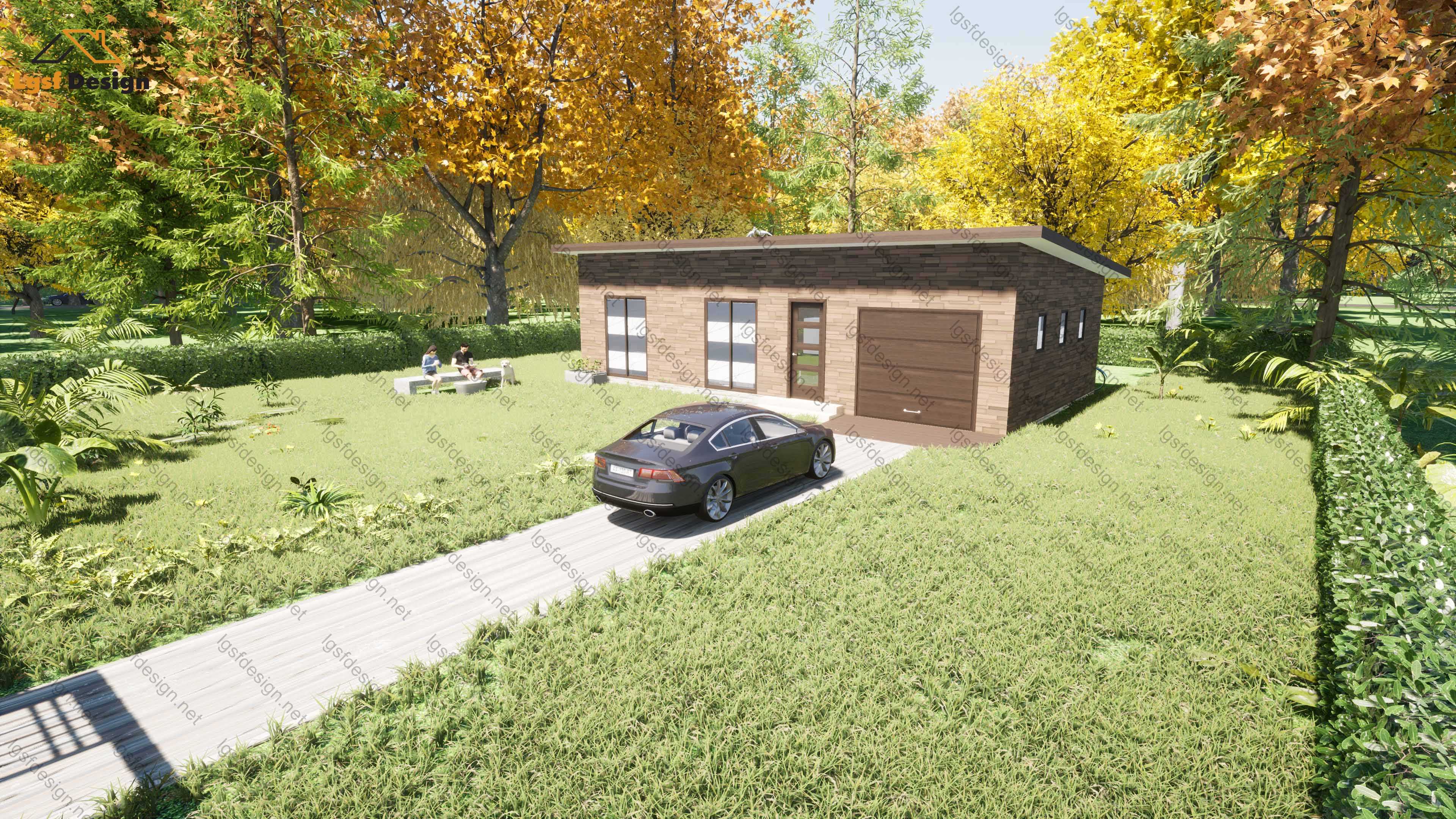 LSF house plan D83210 gallery image 7