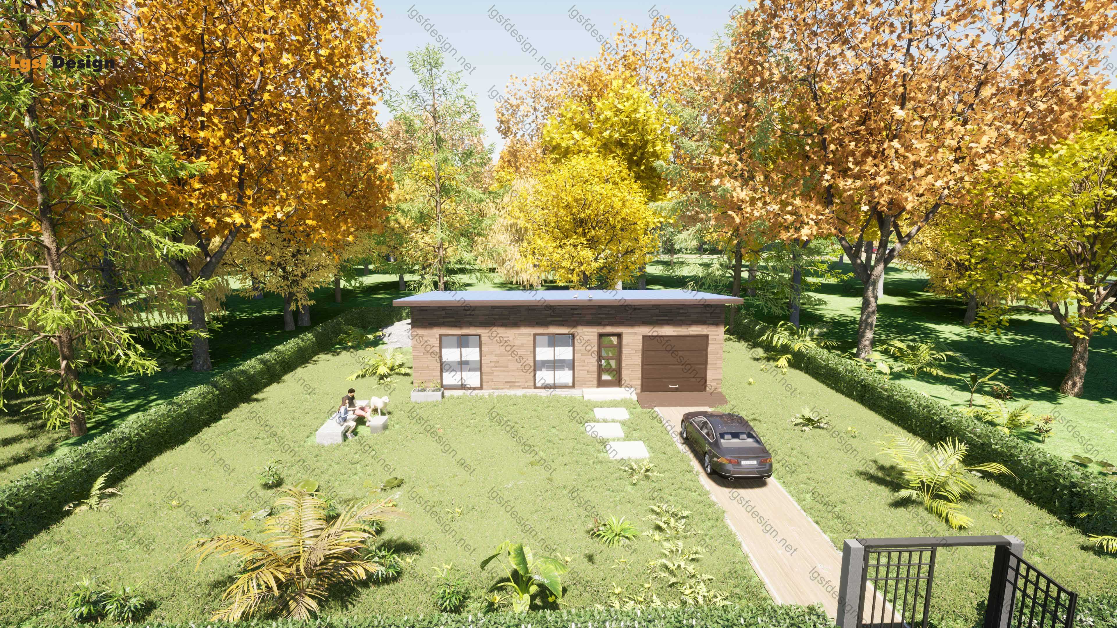 LSF house plan D83210 gallery image 8