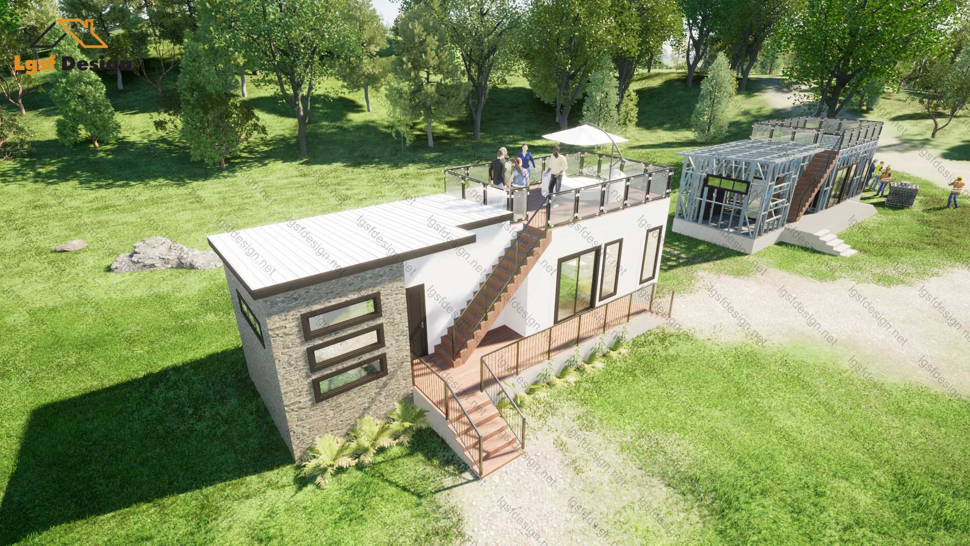 LSF house plan D87212 gallery image 4