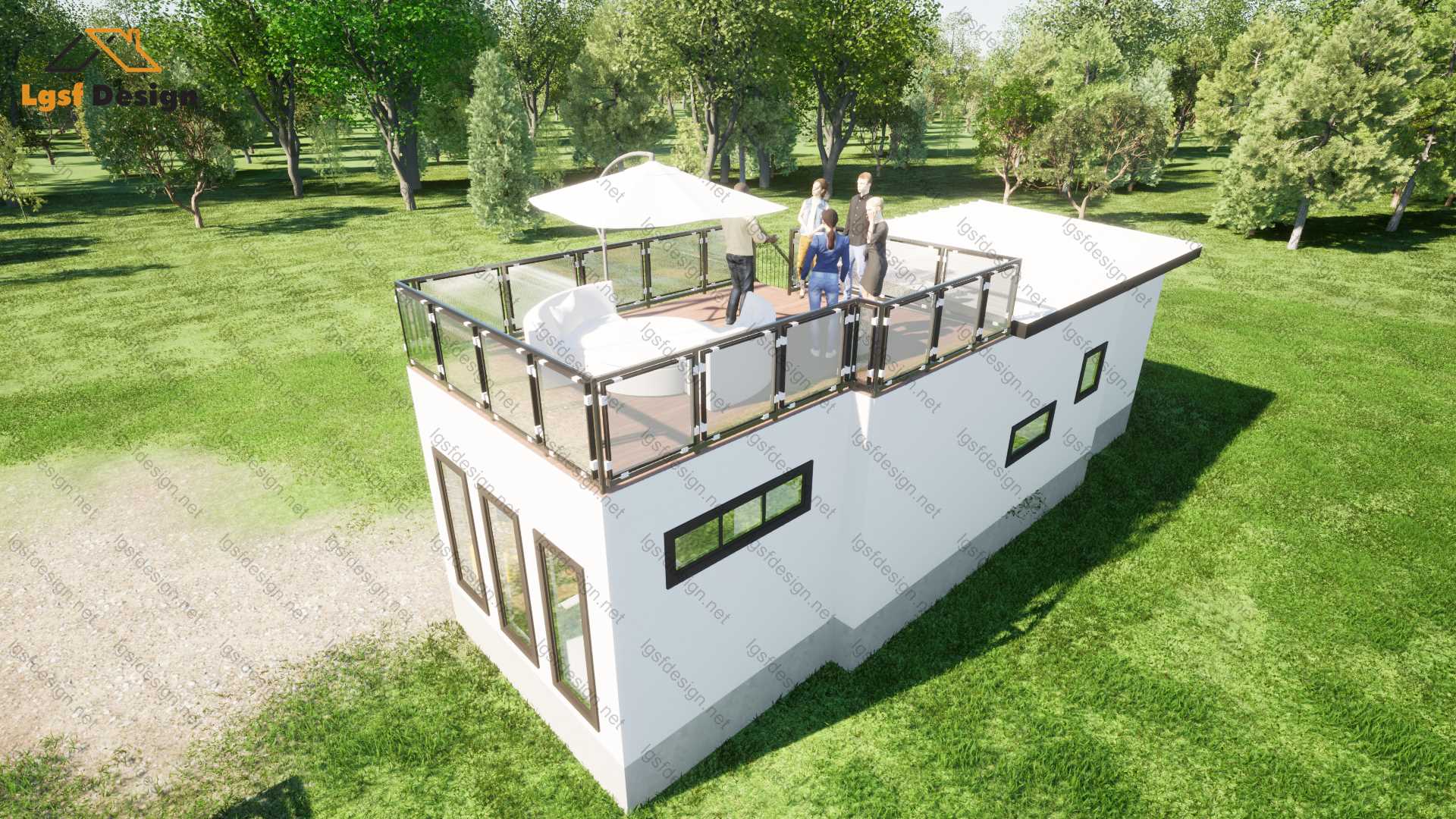 LSF house plan D87212 gallery image 5
