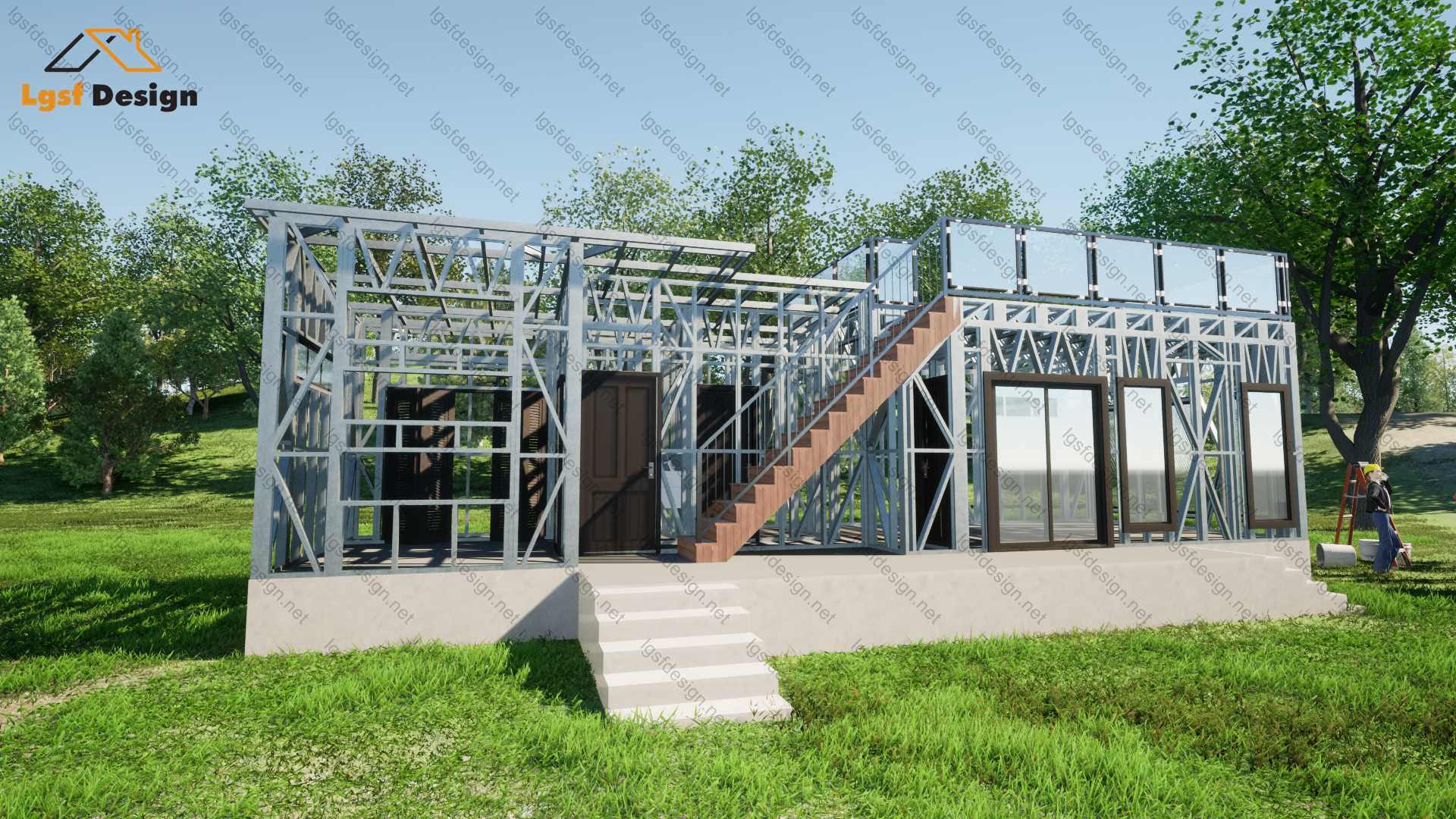 LSF house plan D87212 gallery image 2
