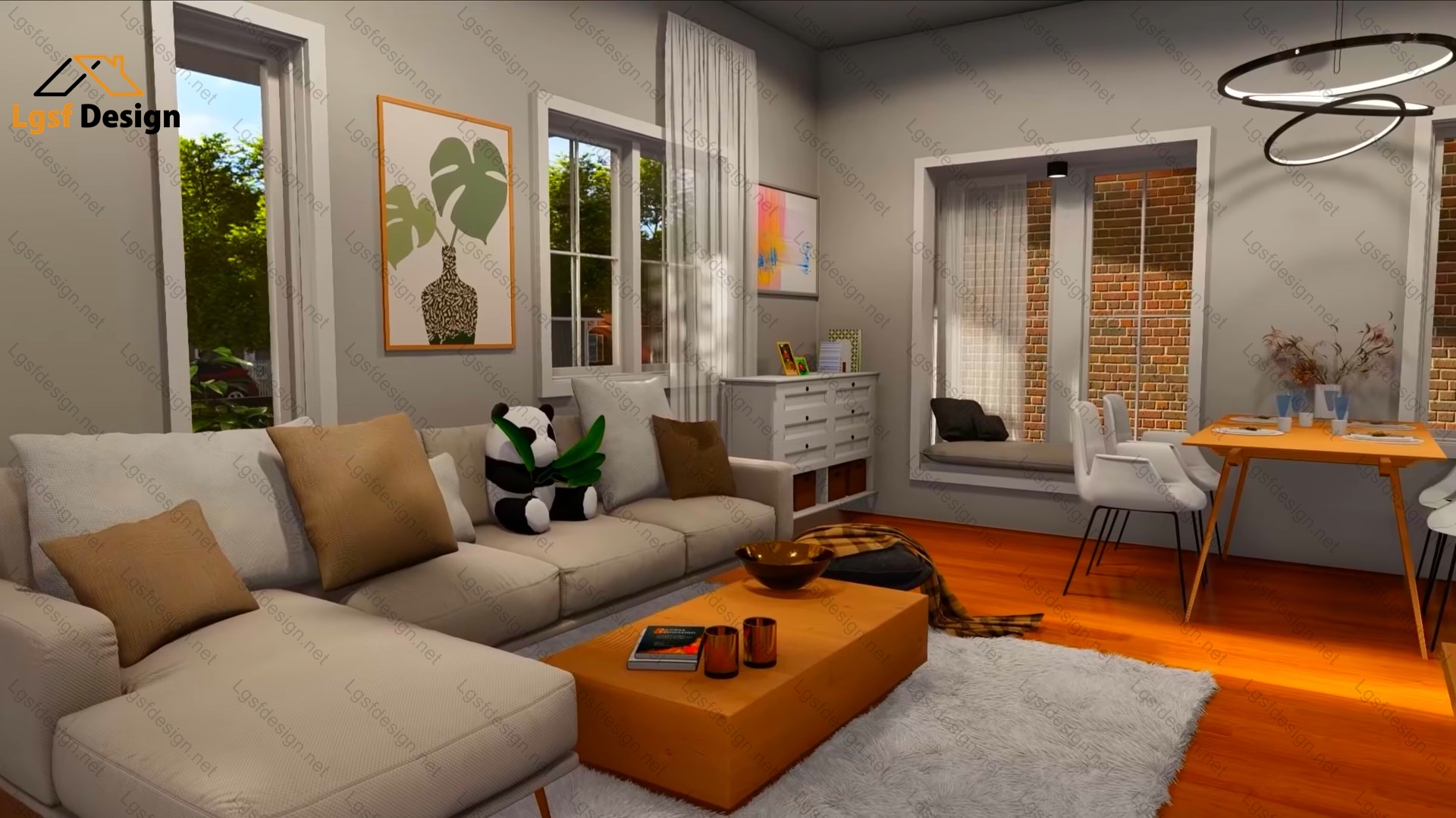 LSF house plan D93220 gallery image 12