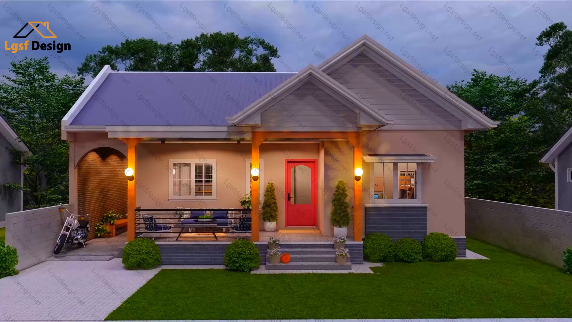 LSF house plan D93220 gallery image 7