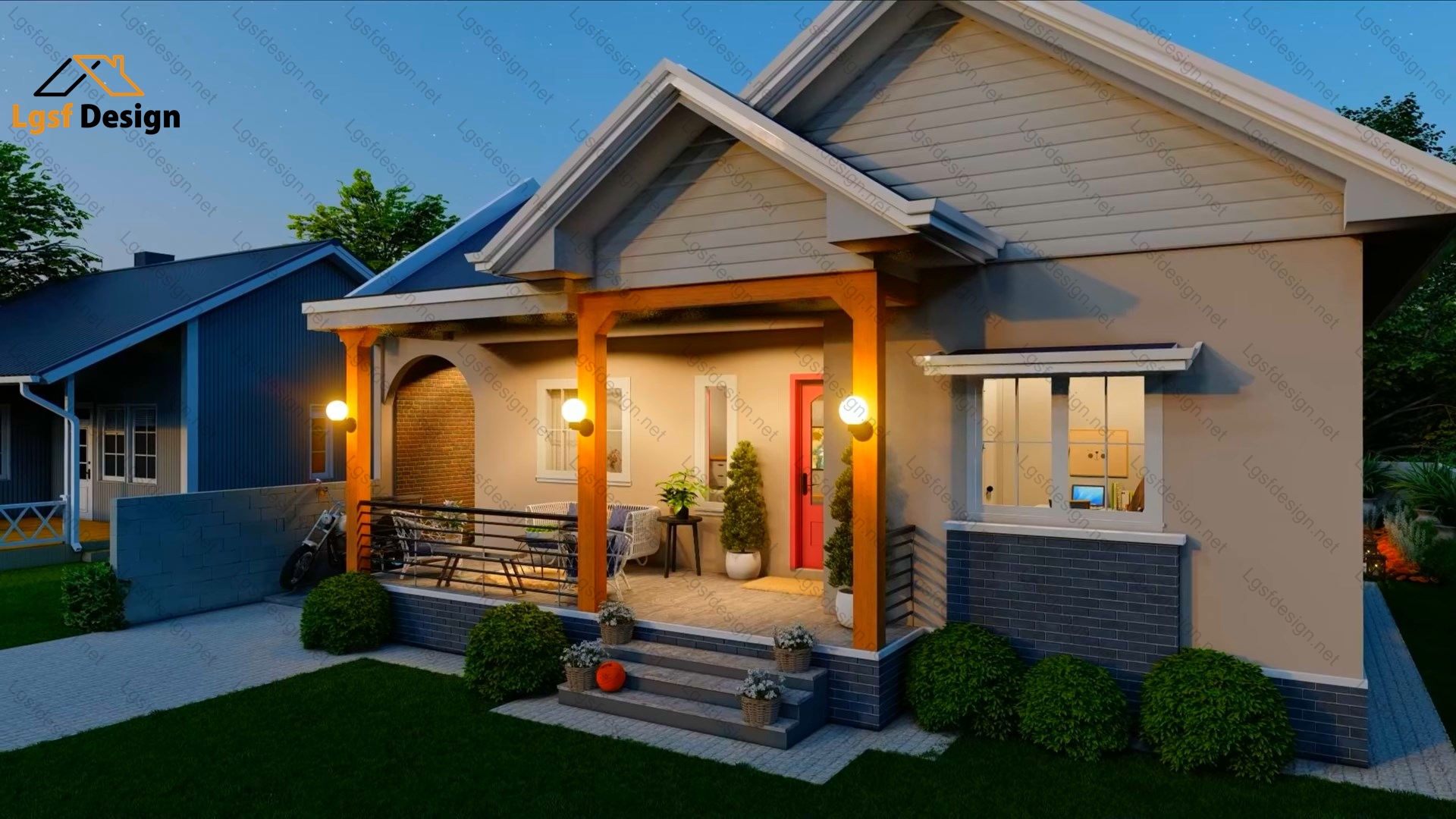 LSF house plan D93220 gallery image 3