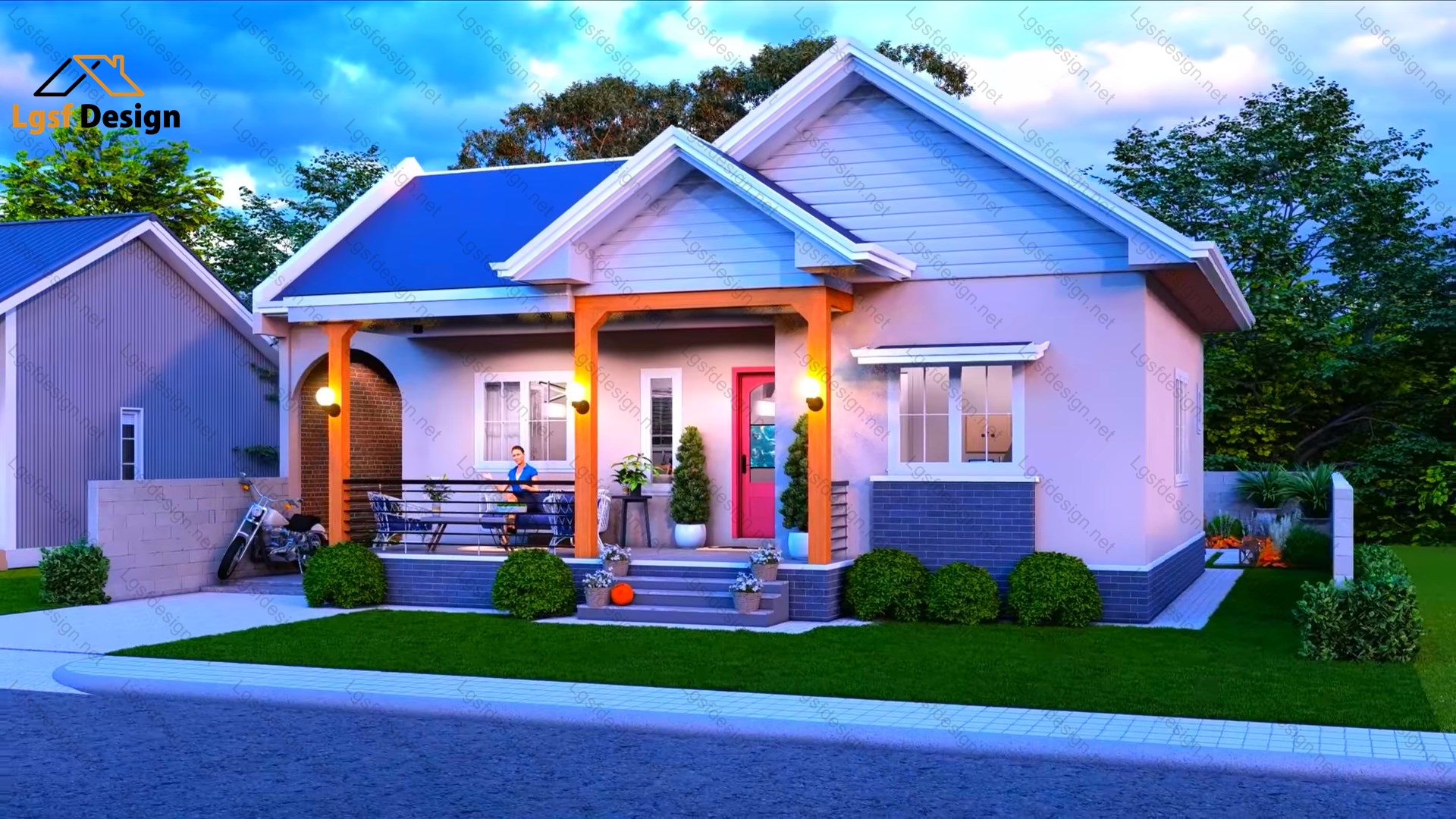 LSF house plan D93220 gallery image 4