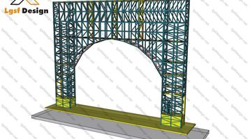 LSF project ENTRANCE GATE in United Arab Emirates