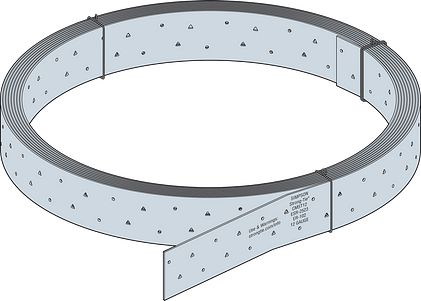 CMST COILED MEDIUM STRAP TIE