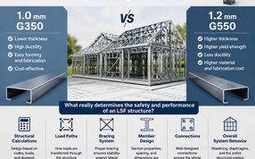 Does Thicker Steel Always Mean a Safer LSF Structure?