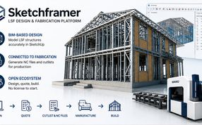 Sketchframer: Revolutionizing Light Steel Framing (LSF) from Design to Fabrication